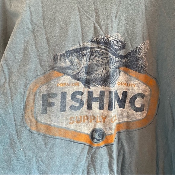 Graphic Fishing T-Shirt | Size XXL - Picture 2 of 4